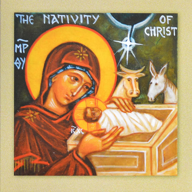 Christmas Card - The Nativity of Christ