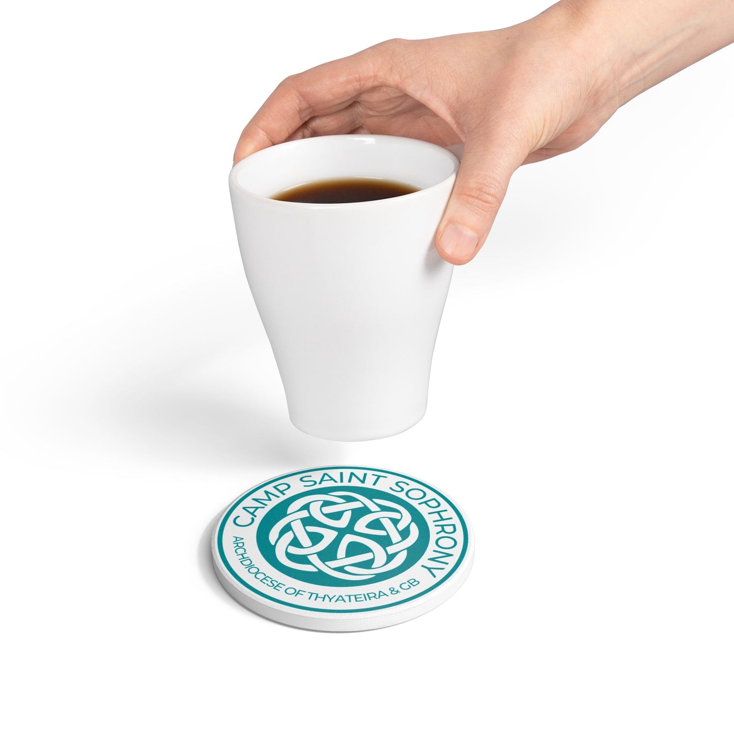 Ceramic Coaster in Blue