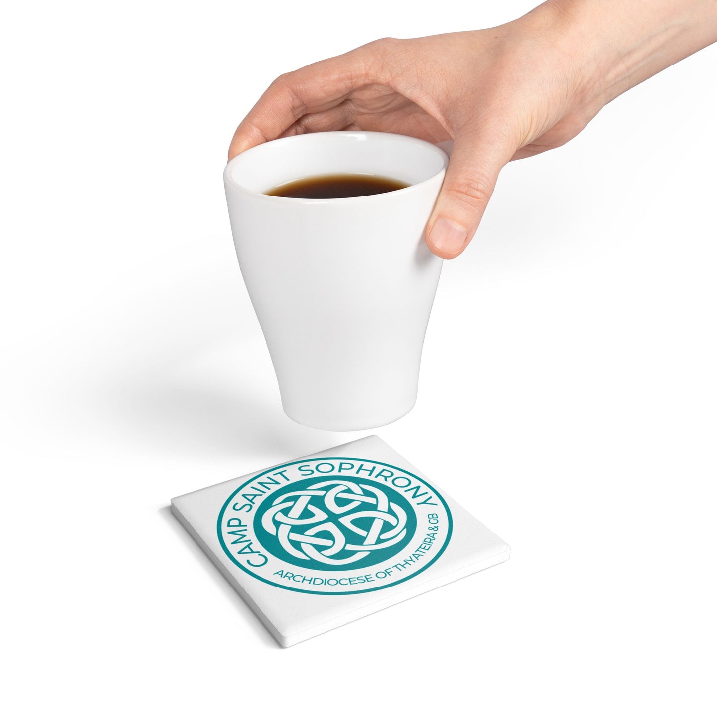 Ceramic Coaster in Blue