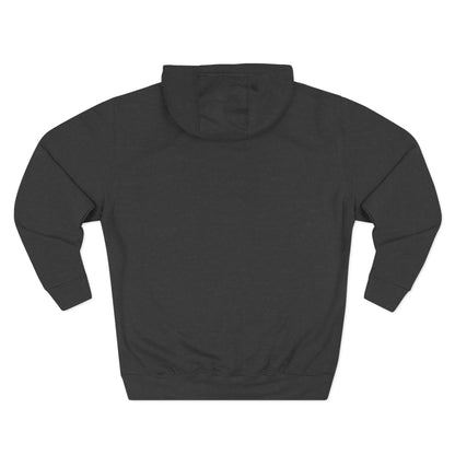 Hanorac din fleece cu logo albastru