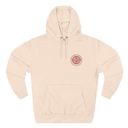 Red Logo Fleece Hoodie