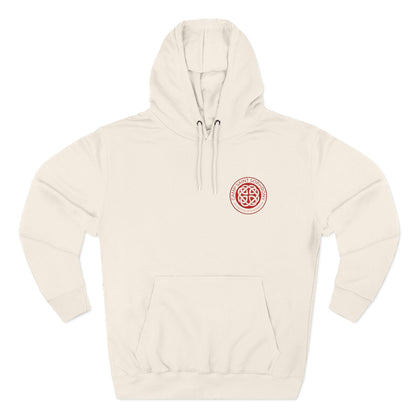 Red Logo Fleece Hoodie