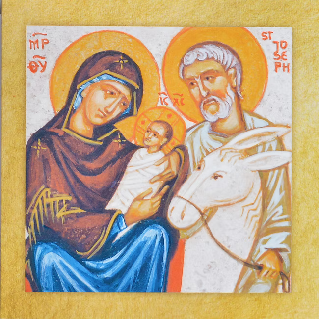 Christmas Card - Flight into Egypt