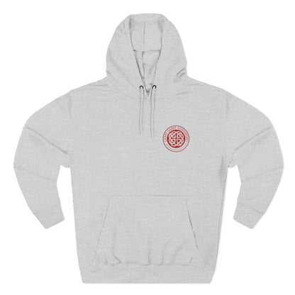 Red Logo Fleece Hoodie