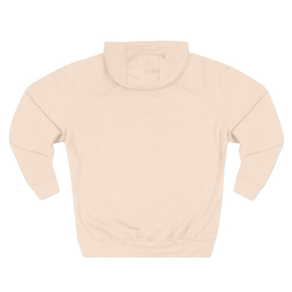 Hanorac din fleece cu logo albastru