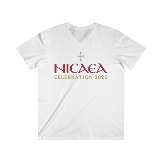 Men's Fitted V-Neck Short Sleeve Tee